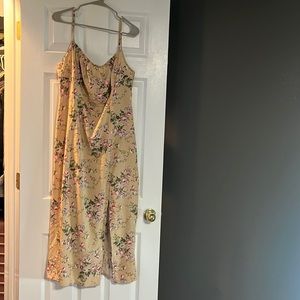 Flowered print dress
